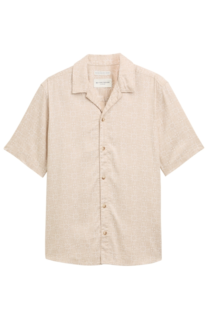 COMFORT FIT OVERHEMD MET KORTE MOUWEN IN HAWAII LOOK 1046091XX10 37935